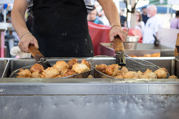 Zeppoles in the Making