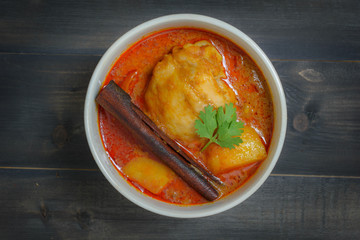 Chicken massaman curry