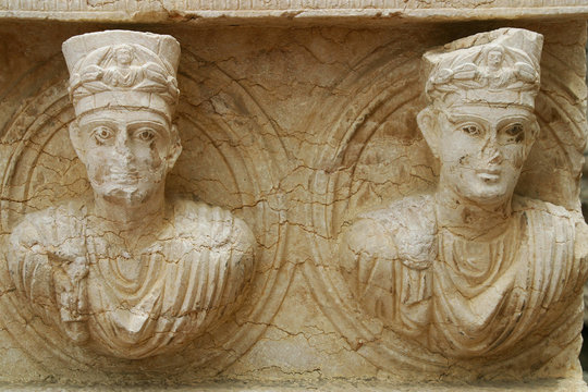 Statues Palmyra Syria