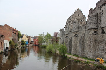 Fototapeta na wymiar Urban landscape in Amsterdam Netherland