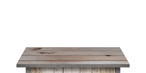 Wood shelf background. Background for product display concept.