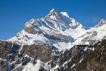 Winter in alps