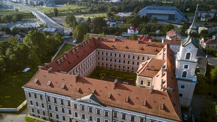 Aerial panorama of Rzeszow, Poland