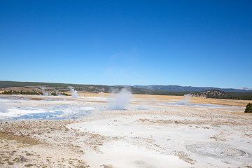 Lower geyser basin