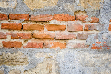 Brick wall texture