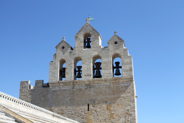 Bell tower in Saintes-Maries-de-la-mer