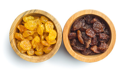 Sweet dried raisins.