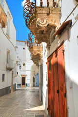 Alleyway. Martina Franca. Puglia. Italy. 