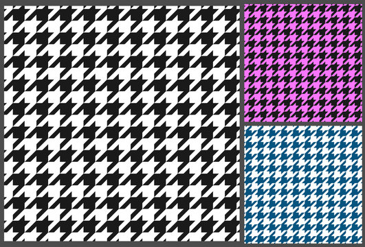 houndstooth pattern vector