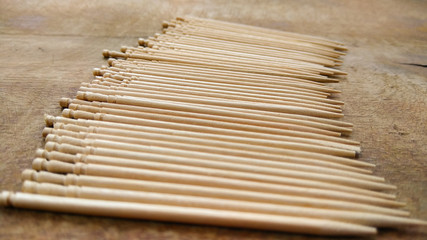 toothpicks abstract composition