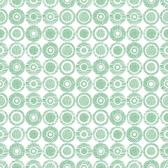 Seamless vector geometrical pattern with circles pastel endless background with hand drawn textured geometric figures. Graphic illustration, print for wrapping, background, cover, surface