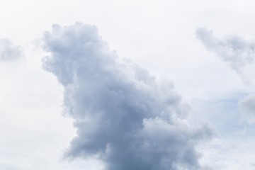 Overcast and Dark sky clouds background