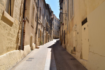 Fototapeta na wymiar La Rue Expert à Montpellier