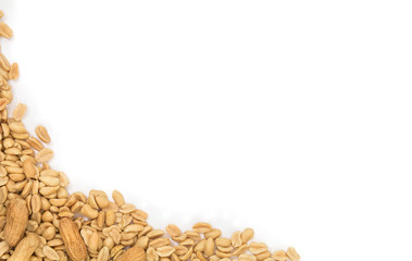 Mixed nuts in the corner