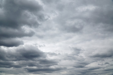 Obraz premium storm cloud before thunder storm, design background