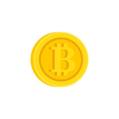 Bitcoin cryptocurrency icon sign icon