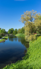 Beautiful park in the center of Tallinn