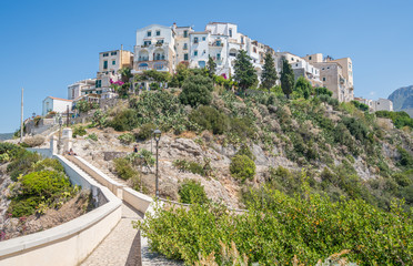 Scenic view in Sperlonga, Latium, central Italy.