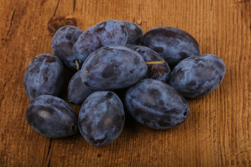 Ripe sweet Plums