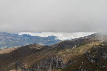 Fototapeta na wymiar Rucu Pichincha volcano, Ecuador