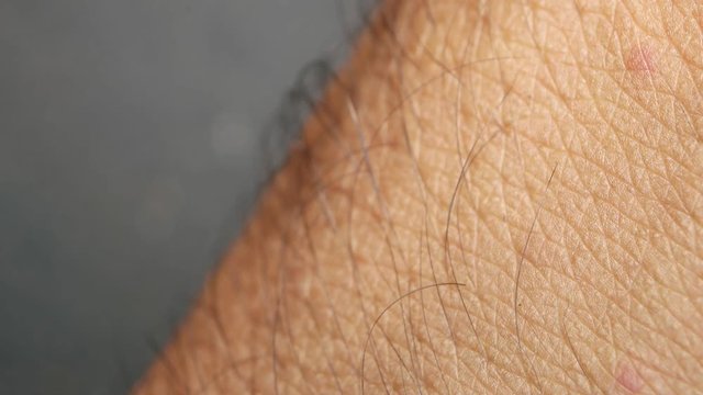 Close up of Human Skin Texture 
