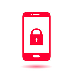 Internet security concept  icon. Identification and protection symbol.