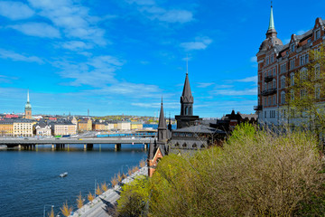Obraz premium Stockholm Buildings and Architecture