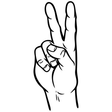 140 426 Best Peace Sign Hand Images Stock Photos Vectors Adobe Stock