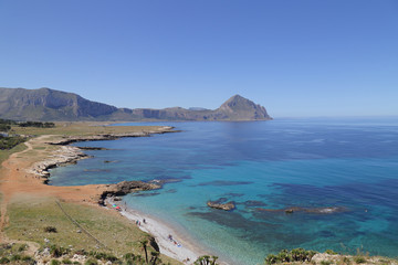 Fototapeta premium Mare e riserve naturali 