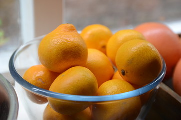 Mandarin in the kitchen