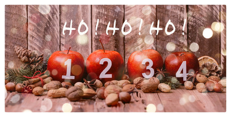 Ho Ho Ho Weihnachtsäpfel