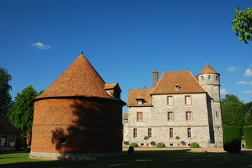Fototapeta na wymiar Château de Vascœuil, Eure, Normandie