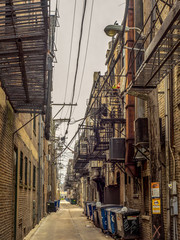 Naklejka premium Rat Pack Alley