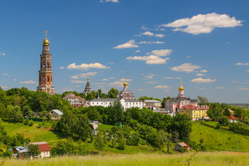 Obraz premium St John the Theologian Monastery in Poschupovo Rybnovskij region Ryazan region