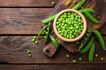 Green peas - Powered by Adobe