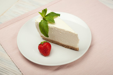 chesecake  strawberry