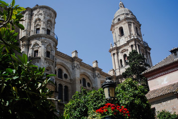Fototapeta na wymiar Torres de la catedral