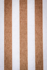 Fototapeta premium Striped tablecloth as background or backdrop