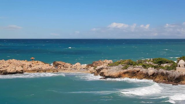 Coastline of Labadee, Haiti