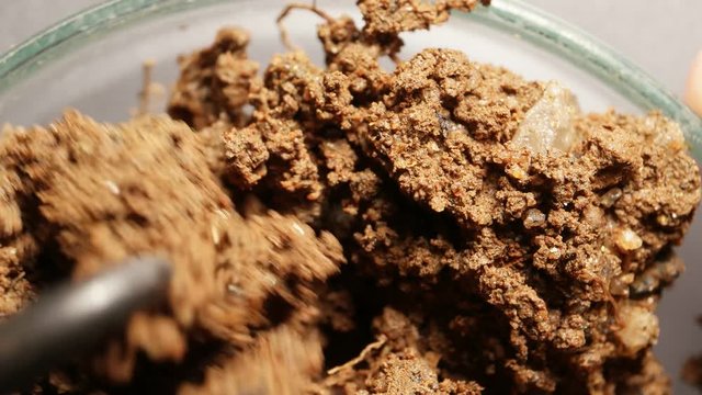 Minerals and soils sample
