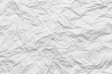 white Tissue surface of wrinkle or Crumpled.