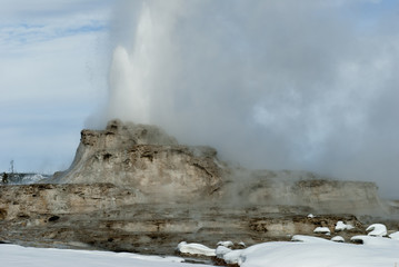 Castle Geyser, Yellowstone NP