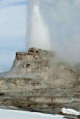 Castle Geyser, Yellowstone NP