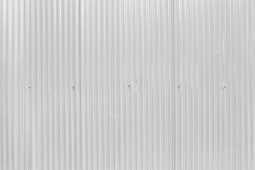 Surface of white zinc wall.