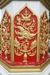 Thai pattern in the temple.