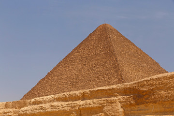 Great Pyramid of Cheops in Giza