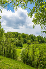 Beautiful landscape in the Central part of Russia.