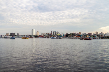 Fototapeta na wymiar Skyline of Manaus, Brazil
