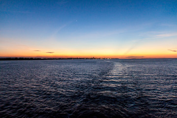 Sunset in Santarem, Brazil