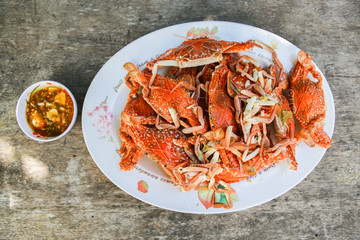 steamed Crab